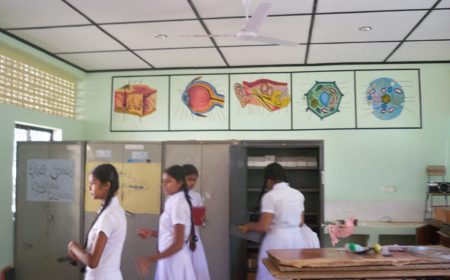 Kotiyagala Kanishta Vidyalaya Science Lab